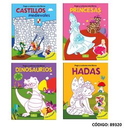 [L89320] LIBRO PARA PINTAR PEGO Y COLOREO (L89320)