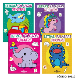[L89210] LIBRO DIDA LETRAS PALABRAS Y STICKERS  (L89210)