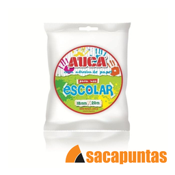 [L266060] CINTA ADHESIVA AUCA PAPEL ESCOLAR 18 MM x 20 METROS (L266060)
