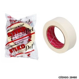 [L28480] CINTA ADHESIVA PAPEL STIKO 48 MM x 50 METROS (L28480)