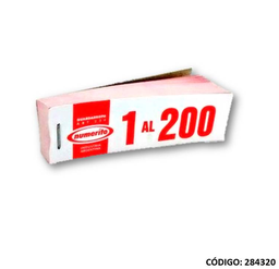 [L284320] TALON GUARDARROPA 1/200 x 10u (L284320)