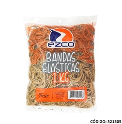 [L321505] BANDAS ELÁSTICAS EZCO x 1 KG (L321505)