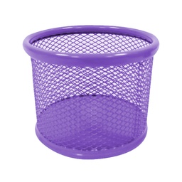 [S2544] PORTACLIPS TALBOT REDONDO METAL VIOLETA (S2544)