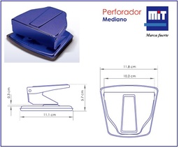 [L137700] PERFORADORA MIT MEDIANO PINTADO (L137700)