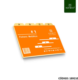 [L189210] INDICE IGNEO PARA FICHA N=1  (L189210)