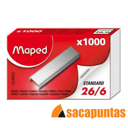 [L88260] BROCHES PARA MAQUINA MAPED N 26/6 x 1000 U. (L88260)