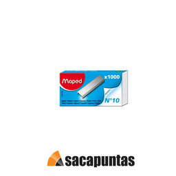 [L87420] BROCHES PARA MAQUINA MAPED N 10 x1000 U. (L87420)
