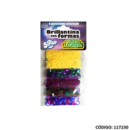 [L117230] BRILLANTINA SIFAP CON FORMAS MAGICAS X5 UNIDADES  (L117230)