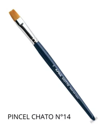 [G619] PINCEL PLANO GIOTTO S600 TAKLON N14 (G619)