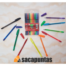 [L176230] BOLIGRAFO MICRO DOLCHE COLOR x10 COLORES (L176230)