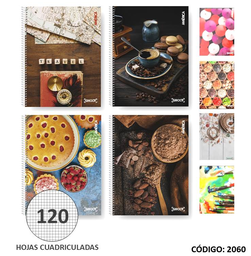 [L2060] CUADERNO A4 AMERICA TAPA DURA SHOOT CUADRICULADO  X120 HOJAS (L2060)