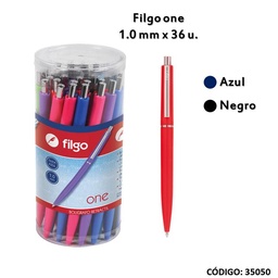 BOLIGRAFO RETRACTIL FILO ONE (L35050)