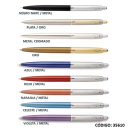 [L35610] BOLIGRAFO RETRACTIL CON ESTUCHE JASPER  FILGO (L35610)