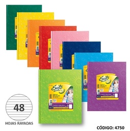 CUADERNO 3 EXITO  TAPA DURA   RAYADO x 48hjs. (L4750)