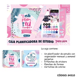 [L64310] PLANIFICADOR DE ESTUDIO PUNTO CERO   (L64310)