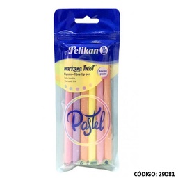 [L29081] FIBRA PELIKAN MARKANA TWIST PASTEL X6 COLORES (L29081)