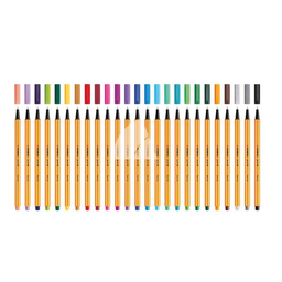 MICROFIBRA STABILO POINT 88 ULTRA FINA (L41220)