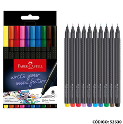 [L52630] FIBRA FABER CASTELL GRIP x10 (L52630)
