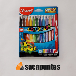 [L88580] FIBRA MAPED JUNGLE x 12 COLORES (L88580)
