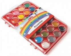 [L21014] ACUARELA TRABI  x 28 COLORES + PINCEL (L21014)