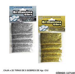 [L117110] BRILLANTINA SIFAP METAL X5 UNIDADES  (L117110)