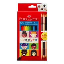[L13265] LAPICES DE COLOR FABER CASTELL LARGO x 12 (L13265)