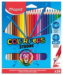 [L2435] LAPICES DE COLOR MAPED LARGO x 24  (L2435)