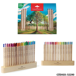 [L52290] LAPIZ COLOR FABER CASTELL SUPERSOFT NATURAL X36 LARGOS (L52290)