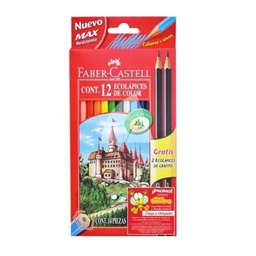 [L52210] LAPICES DE COLOR FABER CASTELL LARGOS x 12 (L52210)