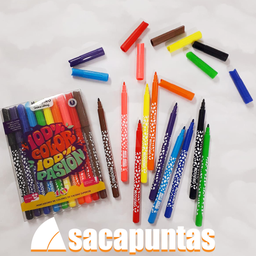 [L19393] MARCADOR  COLORING X10 COLORES (L19393)