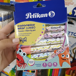 [L29150] MARCADOR PELIKAN COLORELLA PASTEL X8UN. (L29150)