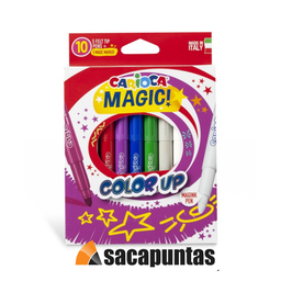 [L31760] MARCADOR CARIOCA MAGIC COLOR UP X10 COLORES (L31760)