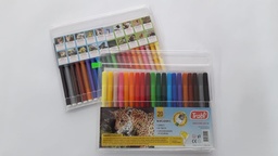 [L19569] MARCADOR TRABI LARGO AL AGUA X20 COLORES (L19569)