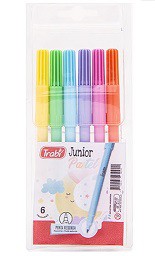 [L19765] MARCADOR TRABI PASTEL X6 COLORES (L19765)
