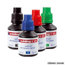 TINTA EDDING T25 PARA MARCADORES PIZARRA PERMANENTE (L191430)