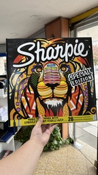 [L25610B] MARCADOR SHARPIE FINO LION X26 COLORES (L25610B)