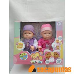 [J12199] MUÑECA INTERACTIVA "LAS MELLI" LALELU (J12199)