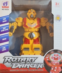 [G8261] ROBOT A PILA GIRA Y BAILA CON MÚSICA (G8261)