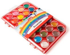 [L2241000] ACUARELA TRABI 48 COLORES + PINCEL (L224100)