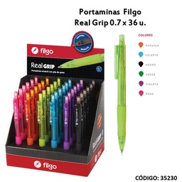 [L35230] PORTAMINA FILGO REAL GRIP H107 0.7 (L35230)