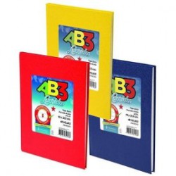 CUADERNO AB3 LAPRIDA TAPA DURA CUADRICULADO x 50HJS.   (L11734)