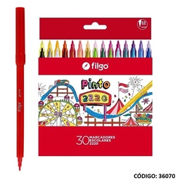 [L36070] FIBRA FILGO 2220 PINTO X30 COLORES LARGAS (L36070)