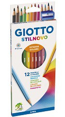 [L20245] LAPIZ COLOR GIOTTO STILNOVO X12 COLORES (L20245)