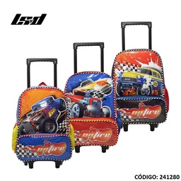 [L2412800] MOCHILA CARRO 16" LSD AUTOS (L241280)