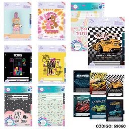 [L69060] CARATULAS N3 FW CON OREJAS X6 (L69060)