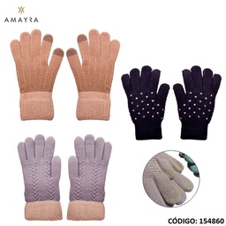 [R154860] GUANTES AMAYRA CON DEDO TACTIL (R154860)