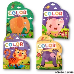 [L224540] LIBRO PINTA COLOR AVENTURA (L224540)