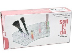 [R24695] CAJA PARA COSMETICOS 28X12X7cm. 15+4 DIVISIONES (R 24695)