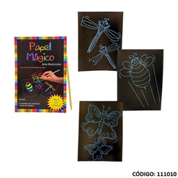 [L111010] PAPEL MAGICO 13X18CM. X6hjs. (L111010)