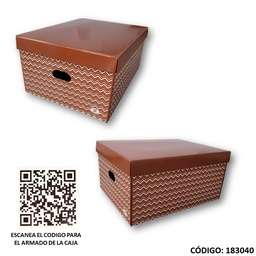 [L183040] CAJA ARCHIVO CARTON FANTASIA 49X38X24 JR (L183040)